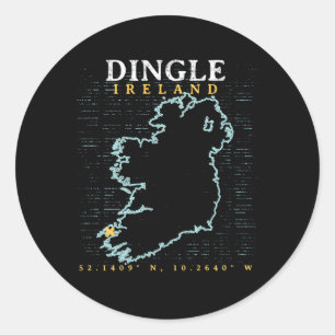 Dingle Ireland Classic Round Sticker