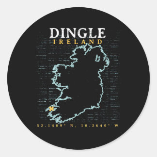 Dingle Ireland Classic Round Sticker