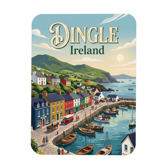 Dingle Ireland Magnet (Vertical)