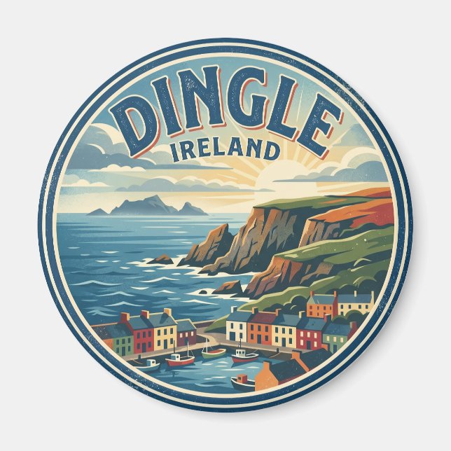 Dingle Peninsula Ireland Magnet (Front)