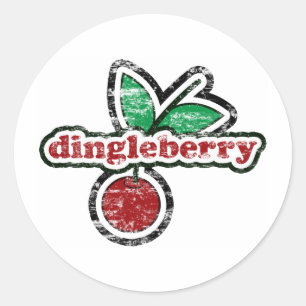 Dingleberry Classic Round Sticker