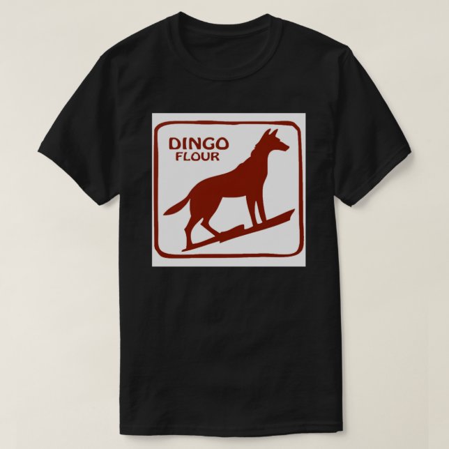 Dingo Flour Fremantle WA Poster.png T-Shirt (Design Front)