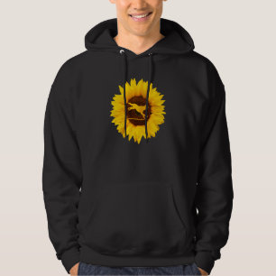 Dingo  For Women Men Dog Pet Puppy Sunflower Hoodie