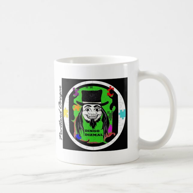 DINGO the CLOWN Coffee Mug (Right)