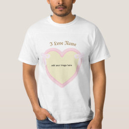 Dingus Bows & Heart Personalised T-Shirt