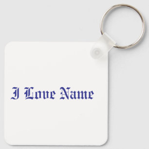 Dingus Heart Lace Frame Keychain
