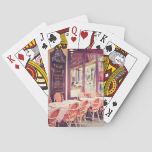 Dining In Paris Al Fresco Playing Cards