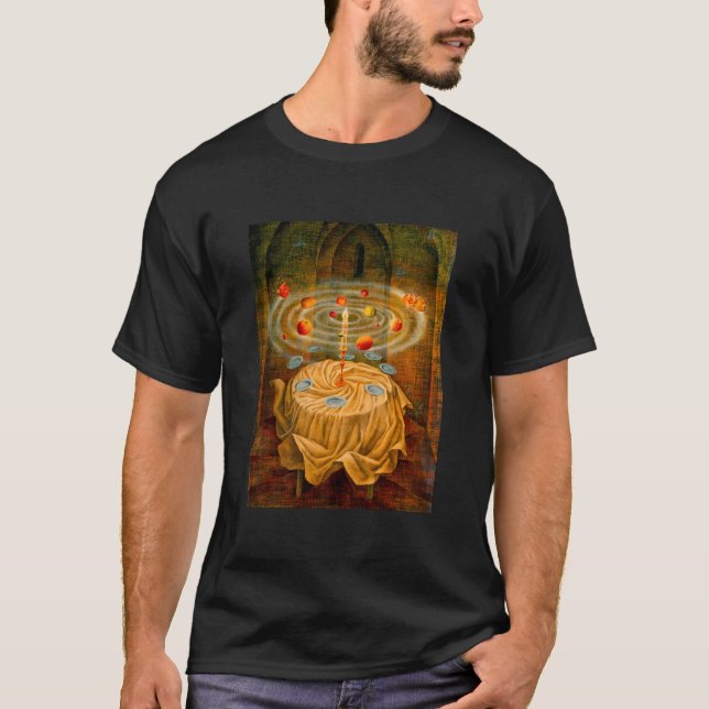 Dining Table Poltergeist, by Remedios Varo Classic T-Shirt (Front)
