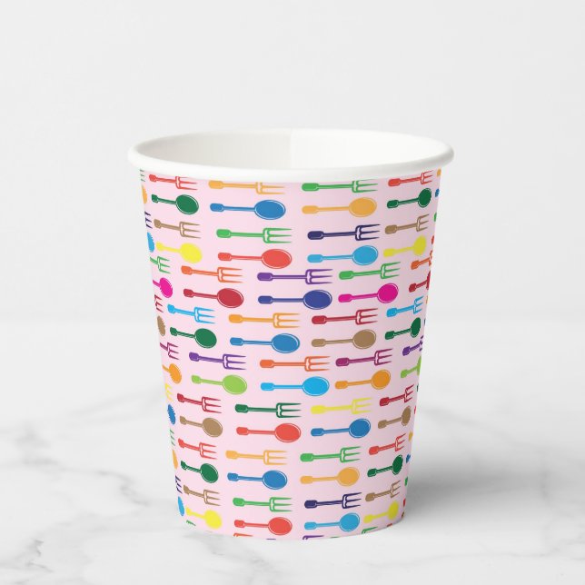 Dining Texture Paper Cups (Left)