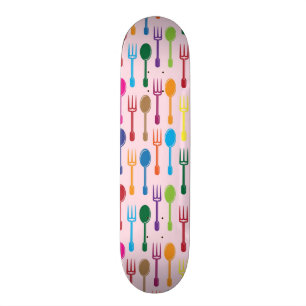 Dining Texture Skateboard
