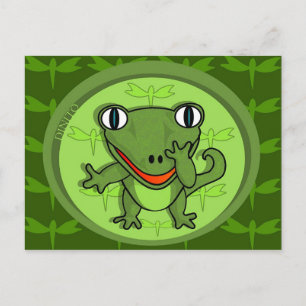Dinito, the super deformed dinosaur! Postcard