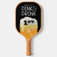 Dink & Drink Tournament Award with Sponsor Logo