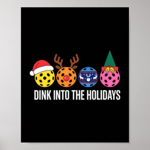 Dink into the holidays christmas fun for picklebal poster