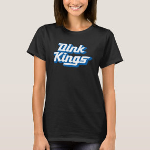 Dink Kings Cute Pickleball Team 80s Pickle Ball R T-Shirt