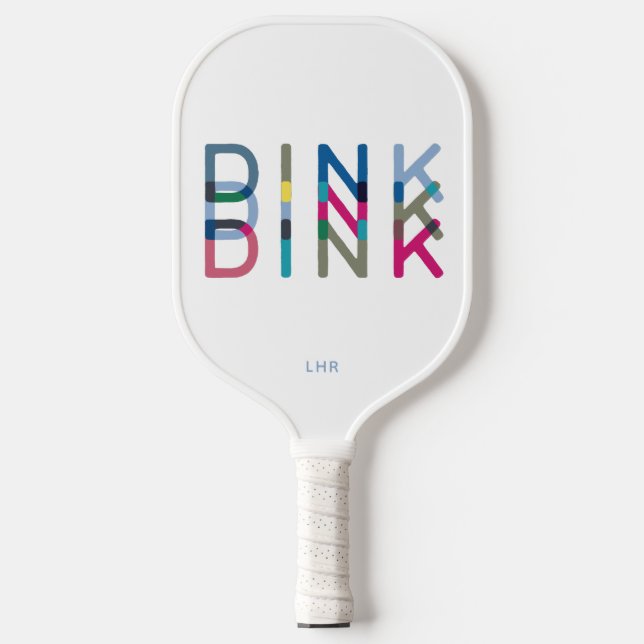Dink Personalised Custom Name Pickleball Paddle  (Front)