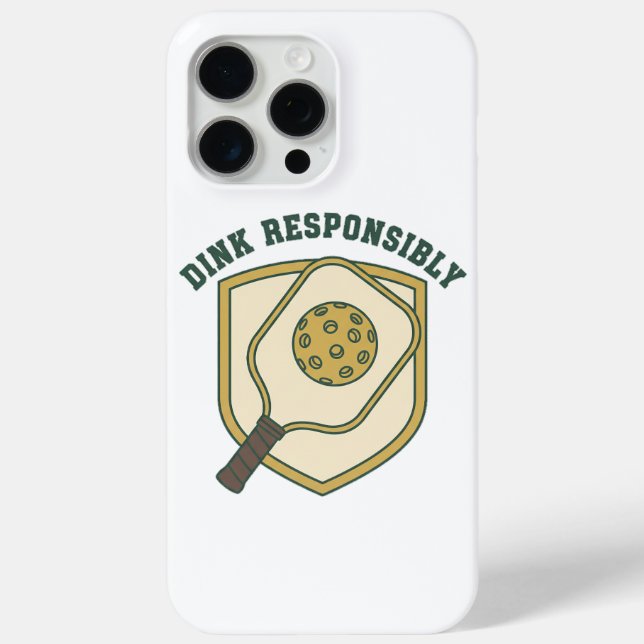  Dink Responsibly Case-Mate iPhone Case (Back)