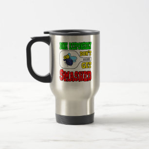 Dink Responsibly - Funny Pickleball Travel Mug