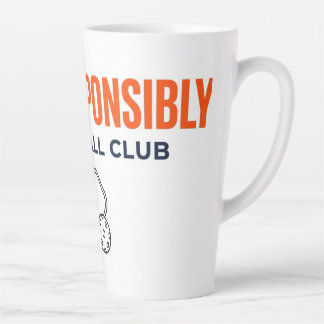 Dink Responsibly Pickleball Latte Mug