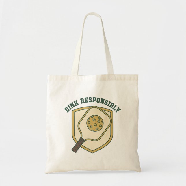  Dink Responsibly Tote Bag (Front)