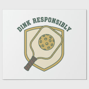 Dink Responsibly Wrapping Paper