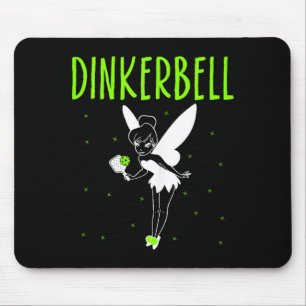 Dinkerbell funny pickleball lover paddleball playe mouse pad