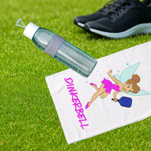 Dinkerbell - Funny Pickleball Sports Towel for Her