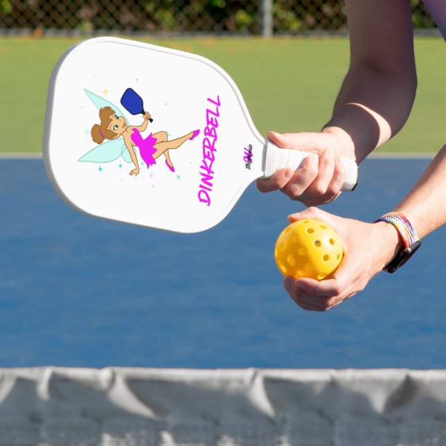 Dinkerbell Pickleball - Funny Pickleball For Her  Paddle (Insitu)