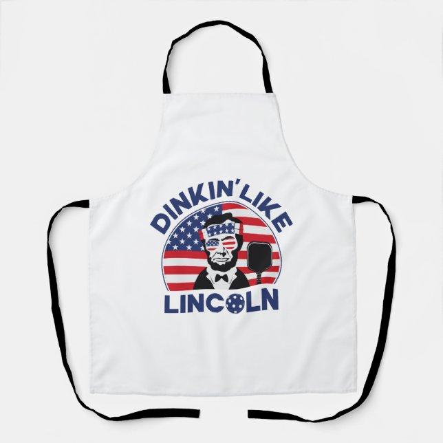 Dinkin Like Lincoln Apron (Front)