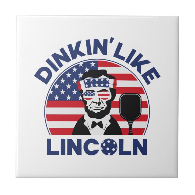 Dinkin Like Lincoln Ceramic Tile (Front)