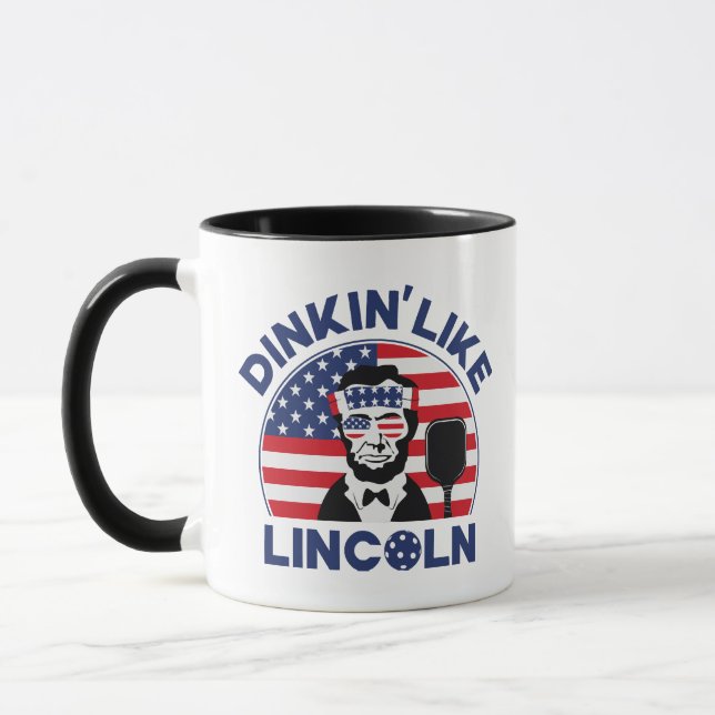 Dinkin Like Lincoln Mug (Left)