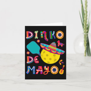 Dinko De Mayo Funny Cinco De Mayo Funny Picklebyll Card
