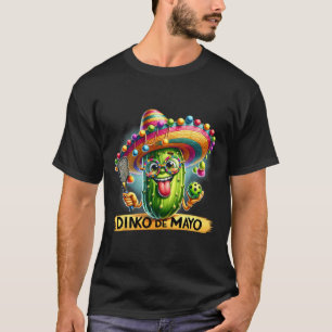 Dinko De Mayo Funny Cinco De Mayo Picklebyll Men W T-Shirt
