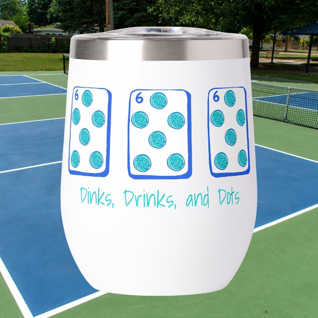 Dinks, Drinks & Dots / Pickleball Mahjong Custom (Creator Uploaded)