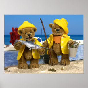 Dinky Bears: Fishermen Poster