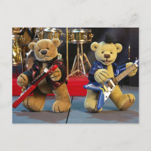 Dinky Bears in Concert Postcard
