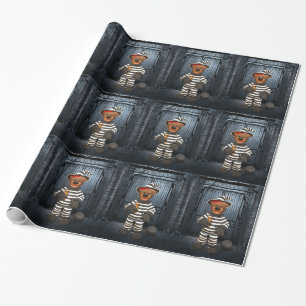 Dinky Bears: Little Prisoner Wrapping Paper