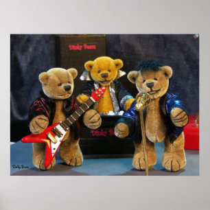 Dinky Bears on Stage Poster