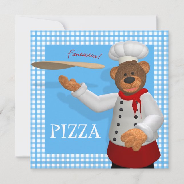 Dinky Bears Pizza Baker (Front)