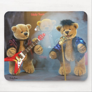 Dinky Bears Rockband Mouse Pad