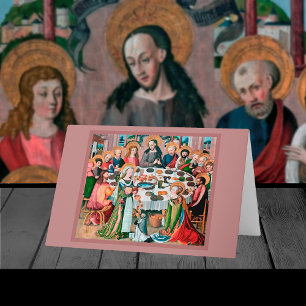 Dinner at Bethany (M 055) Card