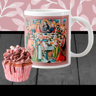Dinner at Bethany (M 055) Large Coffee Mug