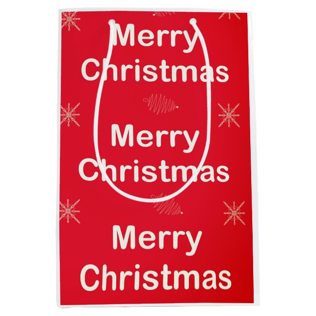 Dinner bowls medium gift bag (Front)