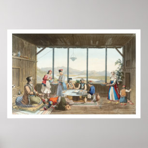 Dinner held at Delphi in honour of the painter by Poster