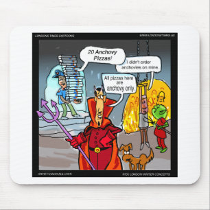 Dinner In Hell Funny Gifts Tees Cards Etc Mouse Pad