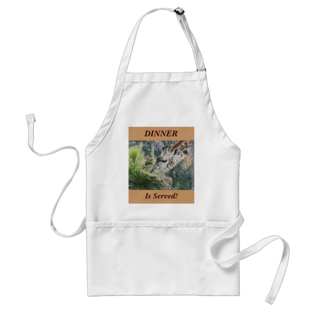 DINNER Is Served! Standard Apron (Front)