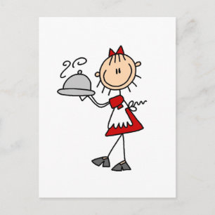 Dinner is Served Tshirts and Gifts Postcard