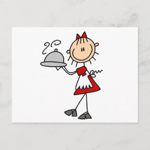 Dinner is Served Tshirts and Gifts Postcard