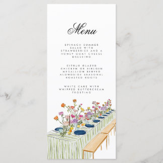 Dinner Menu | Poppy + Patrick
