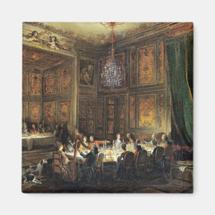 Dinner of the Prince of Conti in the Temple Magnet