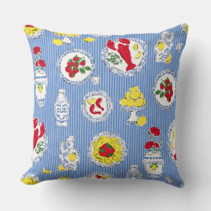 Dinner on the Amalfi Coast Cushion